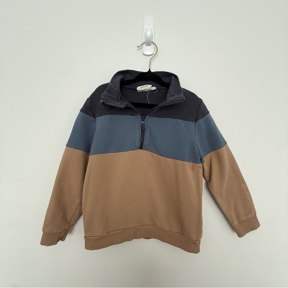 ENFANT Other - Enfant Colorblock Quarter-Zip Sweatshirt size 4T